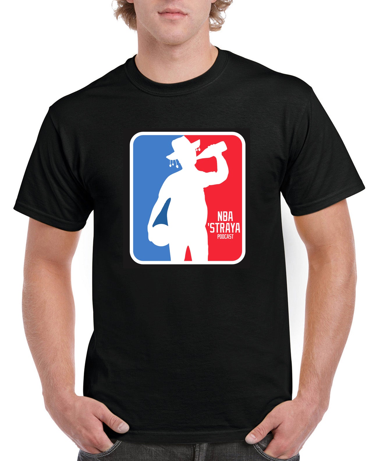 NBA Straya - Black Logo T-Shirt