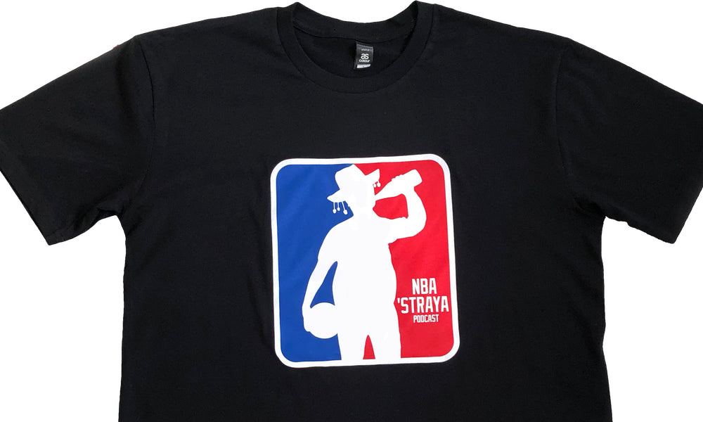 NBA Straya - Black Logo T-Shirt
